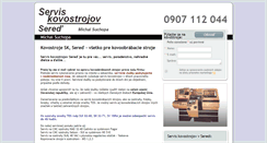 Desktop Screenshot of kovostrojesuchopa.sk